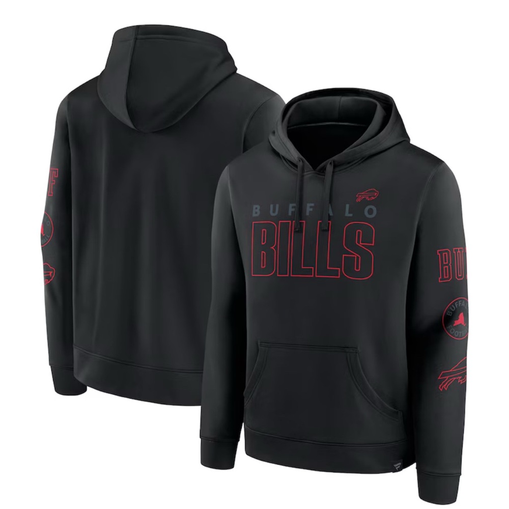 2024 buffalo bills hoodie by fanatics EUC